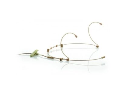 JTS CM-825iF Double Ear Sub-miniature, Omni-directional Headset Microphone, Beige