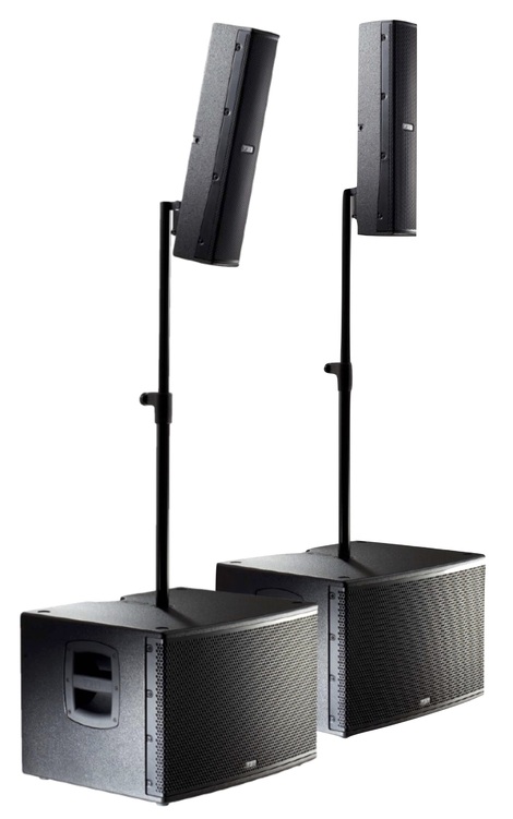 FBT Portable Sound CS2000BK CS2000 Package (2 x CS1000 + Covers) Black