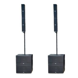 FBT  CS4000BK CS4000 Package (4 x CS1000 + 2 x VT-J1000 + Covers)
