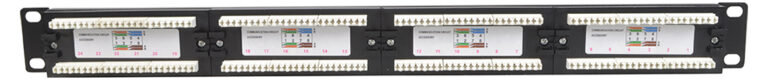 COBRA CW-PATCH01 1U RJ45 Patch panel CAT 6 - Image 3