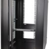 COBRA CWR-1545 Wall Mounting Metal 19" Rack Cabinet Glass Door 15U 450mm Deep, Black, Flat Pack - Image 4