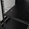 COBRA CWR-1545 Wall Mounting Metal 19" Rack Cabinet Glass Door 15U 450mm Deep, Black, Flat Pack - Image 5