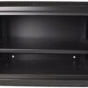 COBRA CWR-645 Wall Mounting Metal 19" Rack Cabinet Glass Door 6U 450mm Deep, Black, Complete Assembled - Image 3