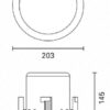 FBT  CSL 520TIC CSL 520TIC ABS In Ceiling Speaker - 5" + 1/2" - 20 Watts - Image 2