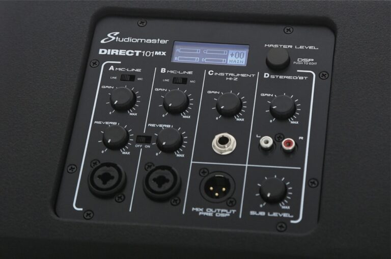 Studiomaster DIRECT 101MX Studiomaster - Portable Sound System - Image 4