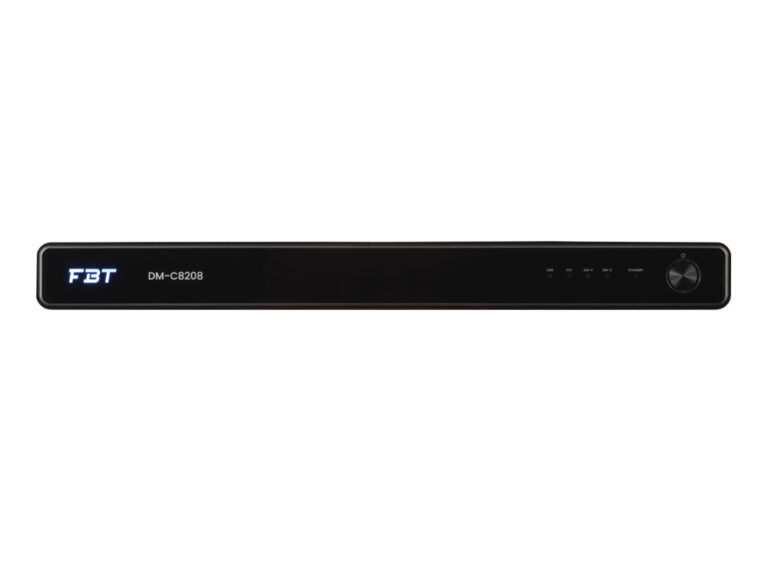 FBT Touring & Install DM-C8208 FBT 8x8 Digital Matrix With Powerful DSP