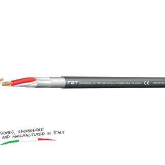 StageCore DMXLSZH Professional OFC LSZH DMX Installation Cable, 120 OHM, SEZ 2x025, OD.5.4mm (100mt reel)
