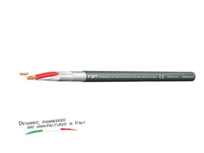 StageCore DMXLSZH Professional OFC LSZH DMX Installation Cable, 120 OHM, SEZ 2x025, OD.5.4mm (100mt reel)