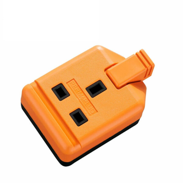 Masterplug ELS13B-01 Masterplug 1 Gang 13A HD TSKT ORANGE