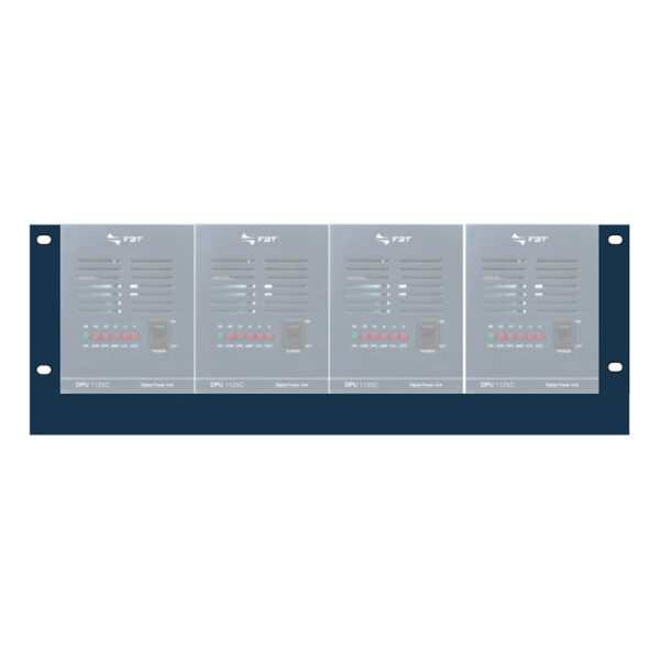 FBT Audio Contractor CHA 1004 Power card-cage to install DPU units in a 19? rack