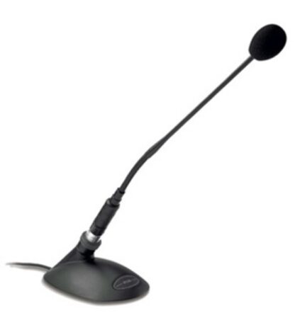 FBT  BF-T 5043L Desktop base with gooseneck cardioid electret mic - ON-OFF - 5mt cable w/XLR