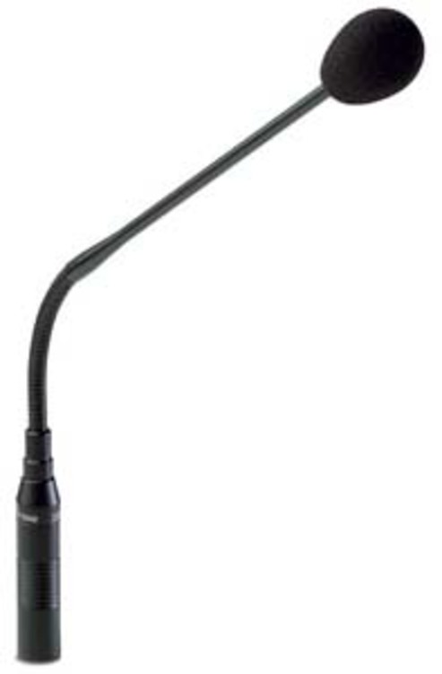 FBT Audio Contractor MC-F 5042 Electret microphone with gooseneck � 19 x 424mm. XLR connector.