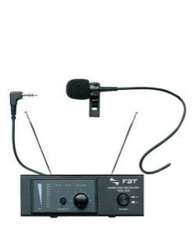 FBT Audio Contractor WM705 A/L 212 Wireless lavalier and headset microphone w/receiver. Frequency 212,00 MHz