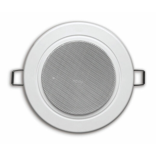 FBT Audio Contractor MCSL006/TW ABS in-ceiling spk - 2,5" - 6W/3Wrms power taps - 100V line tr. - White RAL9016