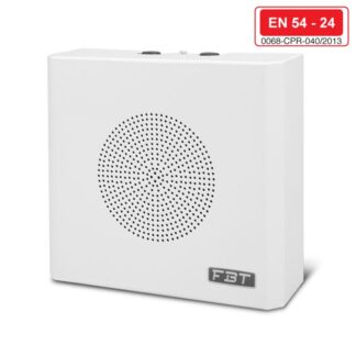 FBT  WMS 406 T/EN Steel cabinet vandal proof-6W/3W/1,5W-ceramic block,th.fuse