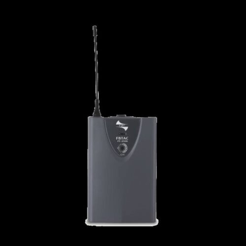 FBT  PT 850B UHF PLL Body-Pack Transmitter. 782MHz-806MHz. AA batteries.