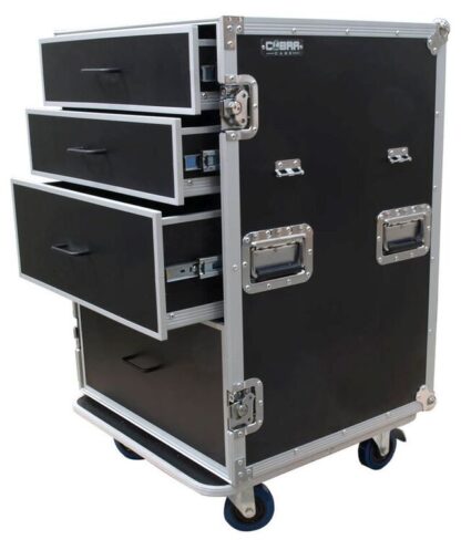 COBRA FC67 Universal Draw Case (4 Drawers) with Table, w/wheels - Image 2