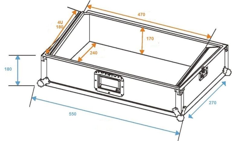 COBRA FC79 19" 4U Lighting Controller Case - Image 3