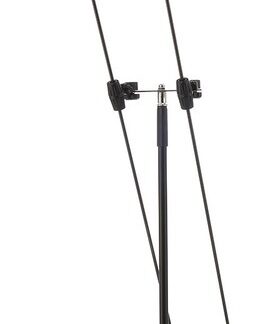 JTS FGM-170T Carbon Dual Dual Floor Stand Microphone with Carbon Boom (with JS-22 MXC)
