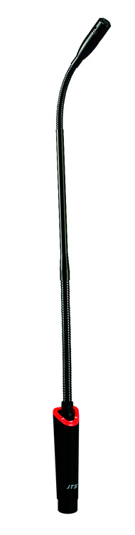 JTS GM-5218SW Gooseneck Microphone with on/off switch, 608mm, Supercardioid terminated with male XLR plug