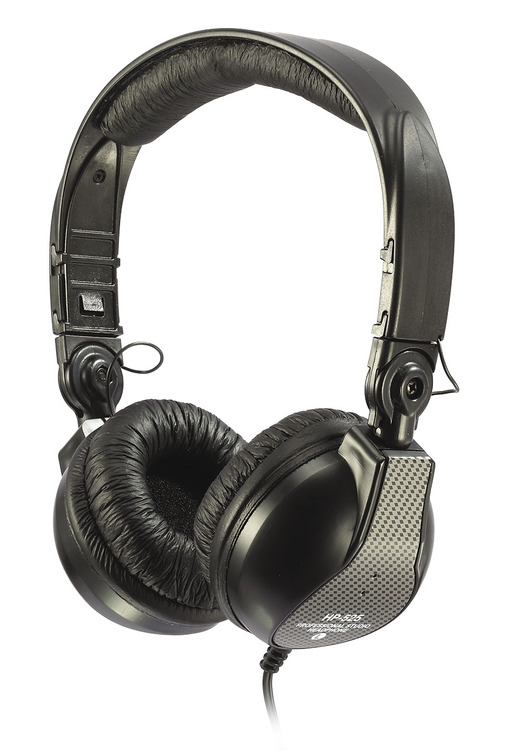 JTS HP-525 BLACK Professional Studio & DJ Headphones