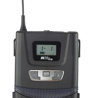 JTS IN-264TB UHF PLL Bodypack Transmitter, 863-865MHz