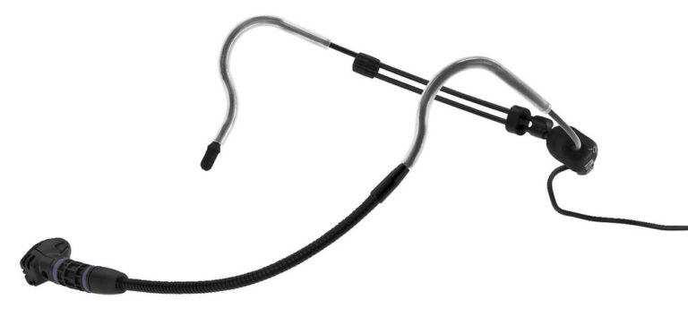 JTS CM-214Ui JTS Low Profile Headset Microphone, Black - Image 2