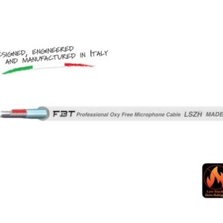 StageCore M422LSZH Professional OFC LSZH Installation Microphone Cable, SEZ 2x025 AWG, White, (100mt reel)