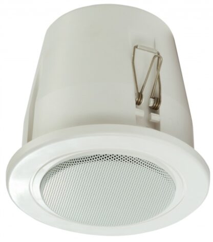 FBT  MCSL006/TWP Weatherproof ABS in-ceiling spk-4"-6W/3Wrms power taps,100V line tr