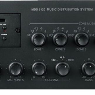 FBT  MDS6120 Integrated Mixing amp - 120Wrms - 6 zones - CD/MP3-USB-SD-Tuner - 230V/115V