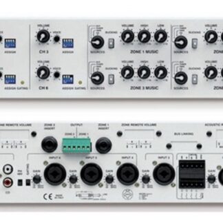 FBT  MMZ 8004S Preamplifier/ mixer with 10 inputs and 4 outputs