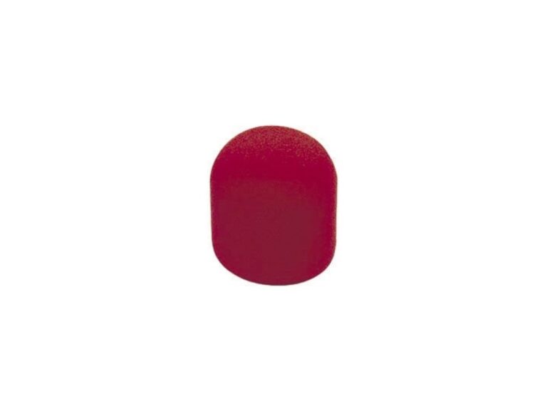 JTS MS-R Windscreen for Standard Microphone, Red