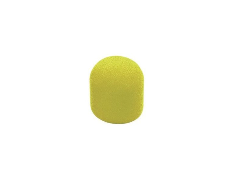 JTS MS-Y Windscreen for Standard Microphone, Yellow