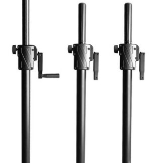 Ultimax UTX 230BK Speaker Winch Pole 35mm (M20) Height 840-1280mm Load Capacity 60kgs