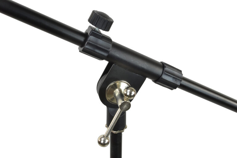 StageCore MSA 100BK Microphone boom stand, metal base and swivel - Image 2