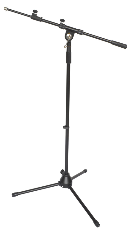 StageCore MSA 200BK Microphone boom stand, metal base and swivel (extendable boom)