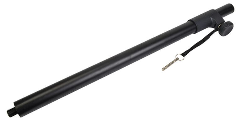 StageCore MSA 220BK Telescopic Speaker Pole with M20 thread, BLACK