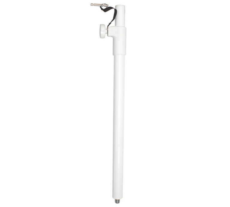 StageCore MSA 220WH Telescopic Speaker Pole with M20 thread, WHITE