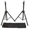 FBT  MSA 325BK Professional Aluminium Speaker Stands (2 stands & bag)