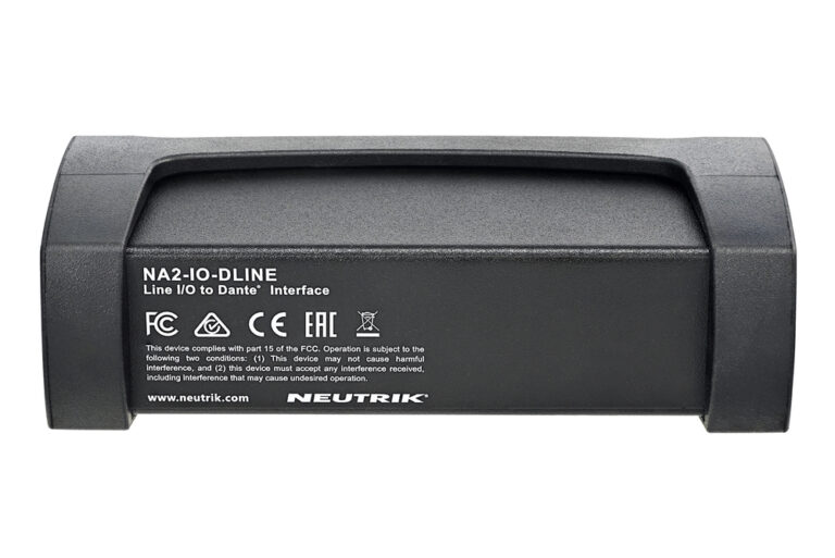 Neutrik NA2-IO-DLINE DANTE ADAPTER IO 2 CH LINE - Image 3