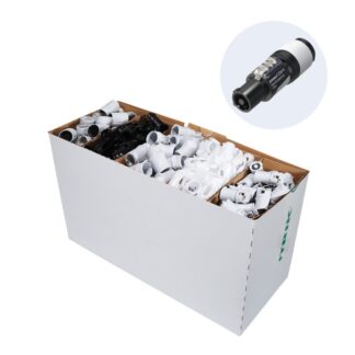 Neutrik NAC3FXXB-W-L-D Neutrik powerCON NAC3FXXB-W-L-D (disassembled box of 100)
