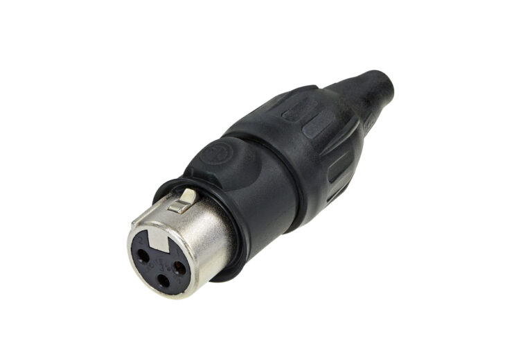 Neutrik NC3FX-TOP 3 pole cable connector, female TOP