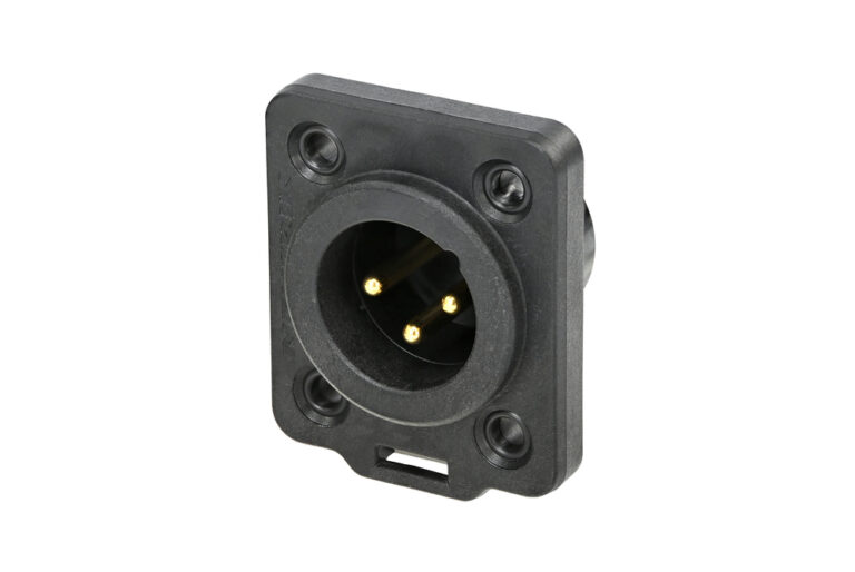 Neutrik NC3MDX-TOP NC3MDX-TOP - Neutrik 3 pole XLR male chassis socket - TOP