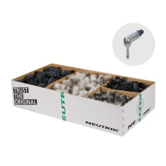 Neutrik NP2RX-D Right Angled 2 Pole 1/4" Phone Plug Disassembled box of 100