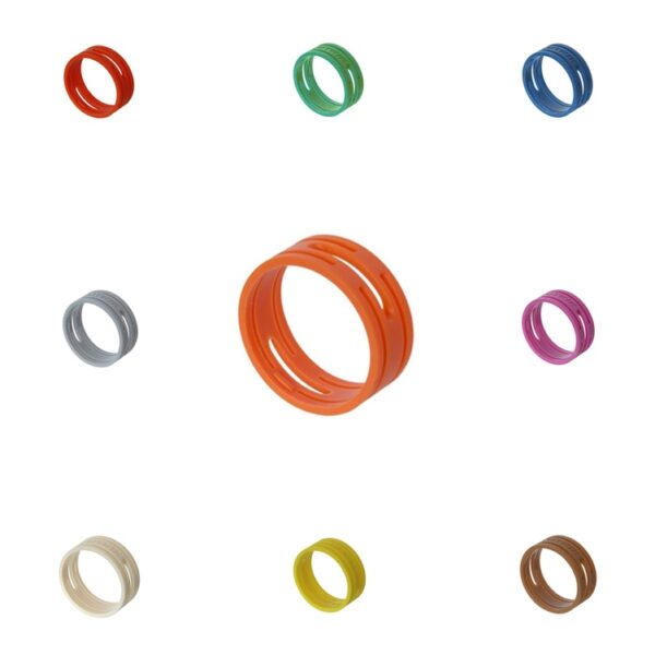 Neutrik XXR-3 coloured coding rings for XX Series