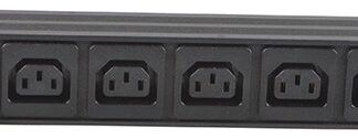 COBRA CW-PDU02 19" PDU with 6 x IEC Socket to IEC Plug, 1.8m Cable
