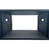 COBRA RS6U 6U 19" Rack Sleeve, Rack Strip Front & Rear, Painted Black