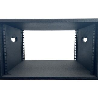 COBRA RS6U 6U 19" Rack Sleeve, Rack Strip Front & Rear, Painted Black