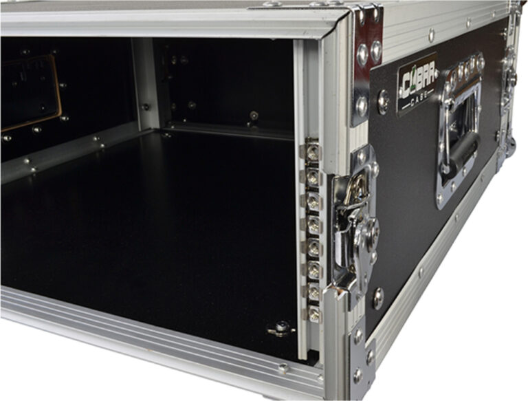 COBRA FC51 19" 4U Standard rack case. 9/10mm plywood.  Depth: 520mm. Lids: 70mm. - Image 5