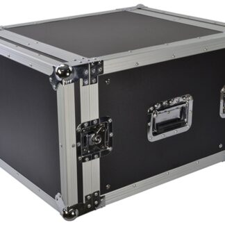 COBRA FC53 19" 8U Standard rack case. 9/10mm plywood.  Depth: 520mm. Lids: 70mm.